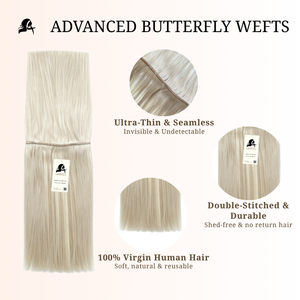 Butterfly weft 120grams 16inches T18-P18/60A