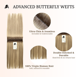 Butterfly weft 120grams 16inches T8N-P18/60A