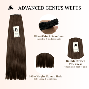 Genius Wefts 60grams 18inches #4A