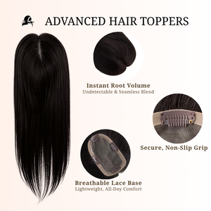 Topper 3*5inch mono base 45grams 14inches #1B  