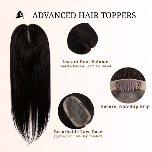 Topper 3*5inch mono base 45grams 14inches #1B  